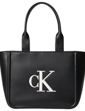 Sac Shopper Lv04f3218g Black / White One Size unisex - Calvin Klein - FashionsVida