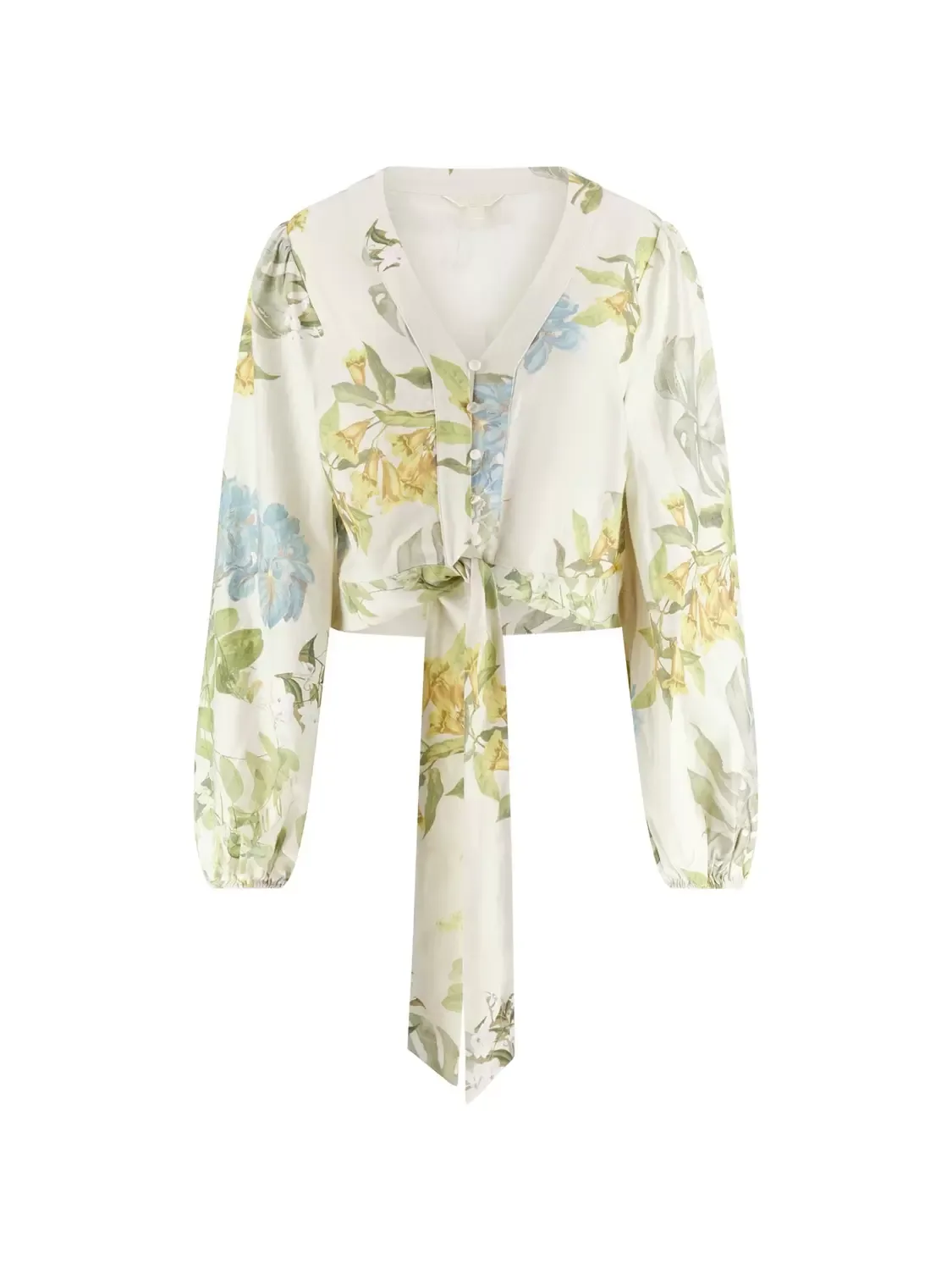 LS SHIRLEY LINEN TOP female - S - FashionsVida