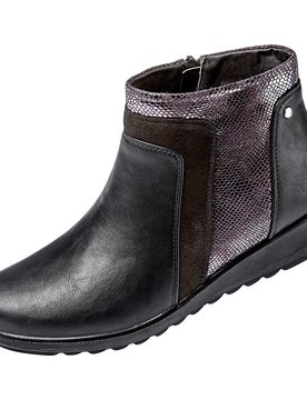 Damen-Stiefelette "Klassik" 36 schwarz