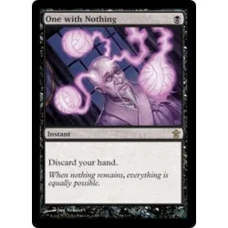 One with Nothing (foil) Saviors of Kamigawa