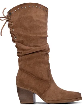 Bottes à Talons 17625602 Taupe EU 37 - Refresh - FashionsVida