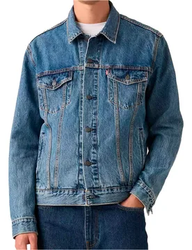 The trucker chaquetas hombre Azul - Levis - FashionsVida