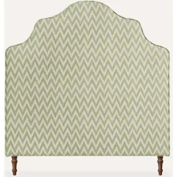Cabecero doble tapizado zigzag Harrow