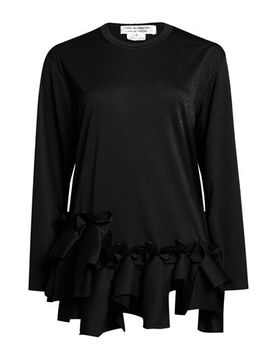 Comme Des Garçons Camiseta Mujer Negro M Mujer
