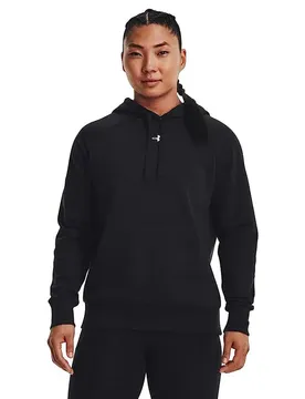 Sweat à Capuche Rival Fleece Black 001 / White 100 S