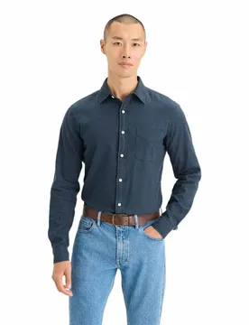 Chemise à Manches Longues Slim Original Stratified Sea Gd XL