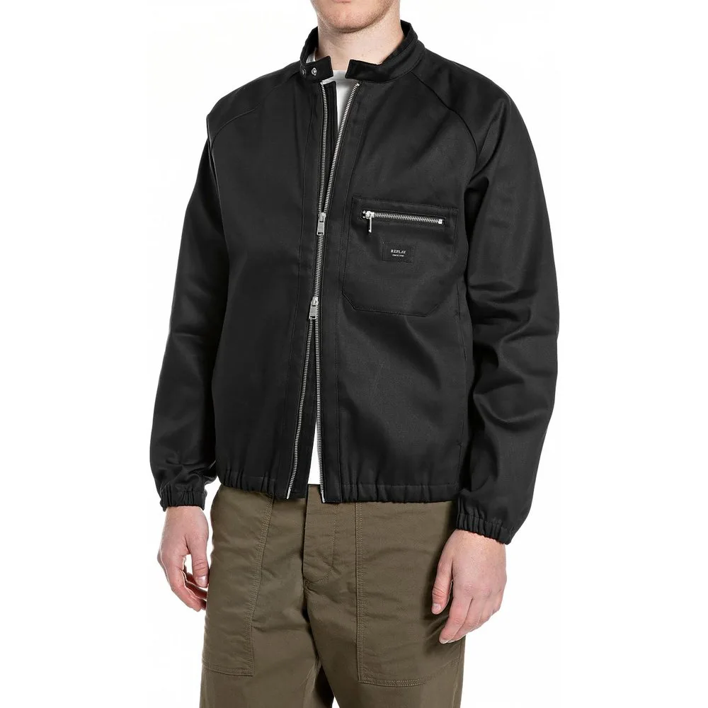 Cazadora de hombre en tela ligera - Replay - FashionsVida