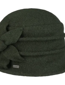 Maliva Milled Wool Hat by - olive - Damen - Size: One Size - McBURN - FashionsVida