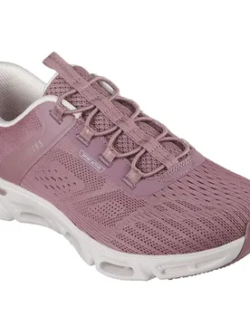 Baskets Glide-step Gratify Dark Rose Mesh / Natural Trim EU 37 - Skechers - FashionsVida