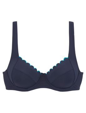 LASCANA Top de bikini genciana
