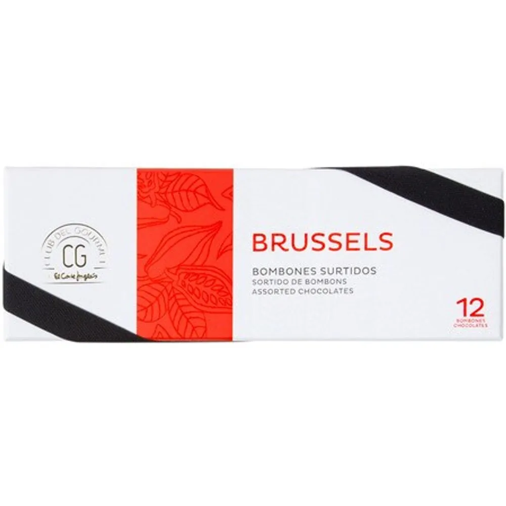Bombones surtidos Brussels 12 piezas - Club del Gourmet - FashionsVida