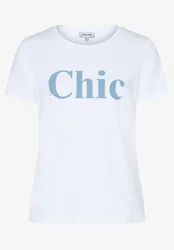 T-Shirt with Statement Print female