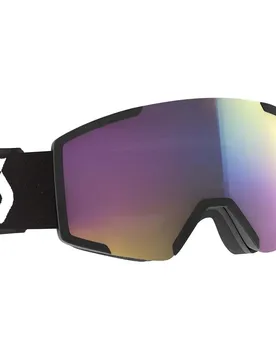 Masque De Ski Shield Mineral Black / White Enhancer Teal Chrome/CAT2 Homme