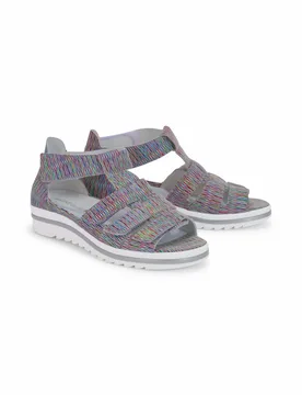 Luftpolster-Sandale Rom - Multicolor - female - Size: 38 - Waldläufer - FashionsVida