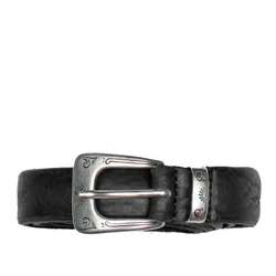 Cintura Uomo William Cuoio Black