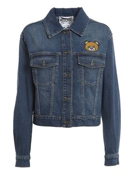 Moschino Giacca in denim Teddy Bear