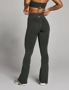 Mallas sin costuras acampanadas Tempo para mujer de MP - oscuro - L - MyProtein - FashionsVida