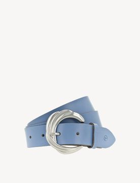 Cintura di pelle blu - 115