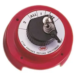 Battery Switch 280a Black / Red One Size unisex