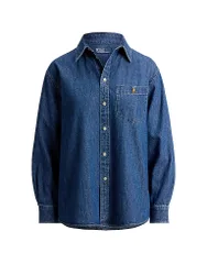 Ralph Lauren Blusa vaquera azul L