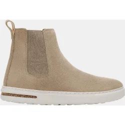 Zapatilla de mujer estilo botin en ante