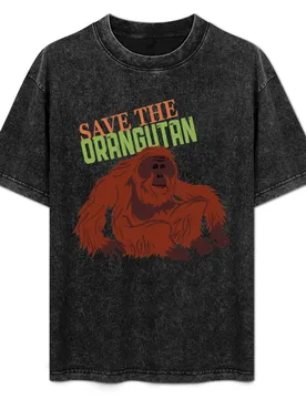 Save the Orangutan T-Shirt - Aliexpress - FashionsVida