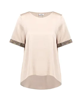 Blusenshirt beige 46 - Joseph Ribkoff - FashionsVida