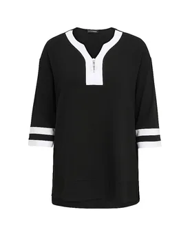 Langarmshirt noir 38 - Doris Streich - FashionsVida