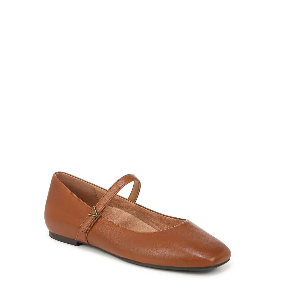 Women's Alameda Mary Janes in Brown Size: 6 - Brown - Size: 6 - Vionic - FashionsVida