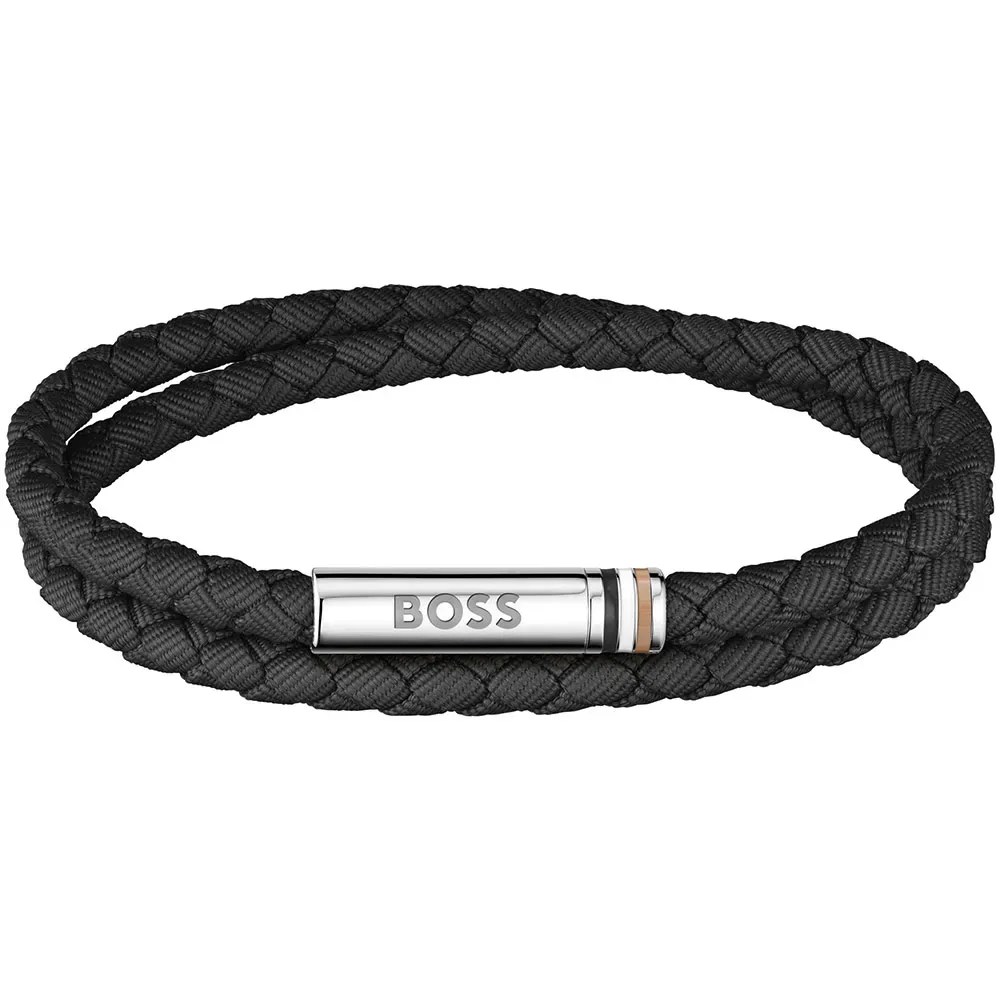 Hugo Braccialetto 1580796 Black One Size - Hugo Boss - FashionsVida