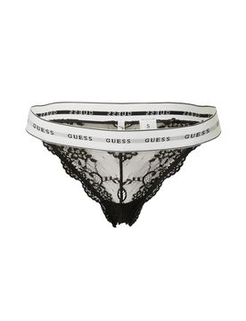 GUESS Braga negro / blanco