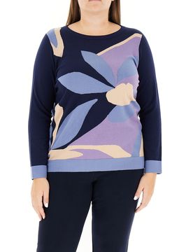 Maglia girocollo BLU SCURO L