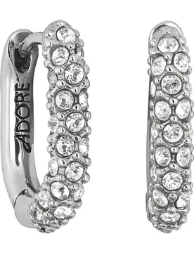 Womens 5448755 Ladies Earrings - Silver Metal - One Size - Adore - FashionsVida
