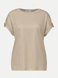 Street One Basic T-Shirt Beige 38