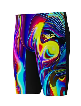 Fastskin Lzr Pure Valor 2.0 Jammer Black / Molten Blur UK 20 Men - Speedo - FashionsVida