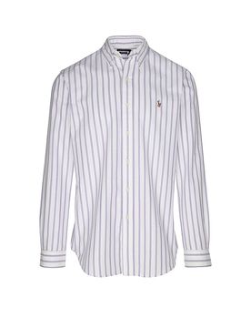 POLO Hemd Custom Fit lila M herren