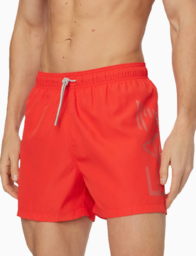 EA7 costume da bagno uomo rosso