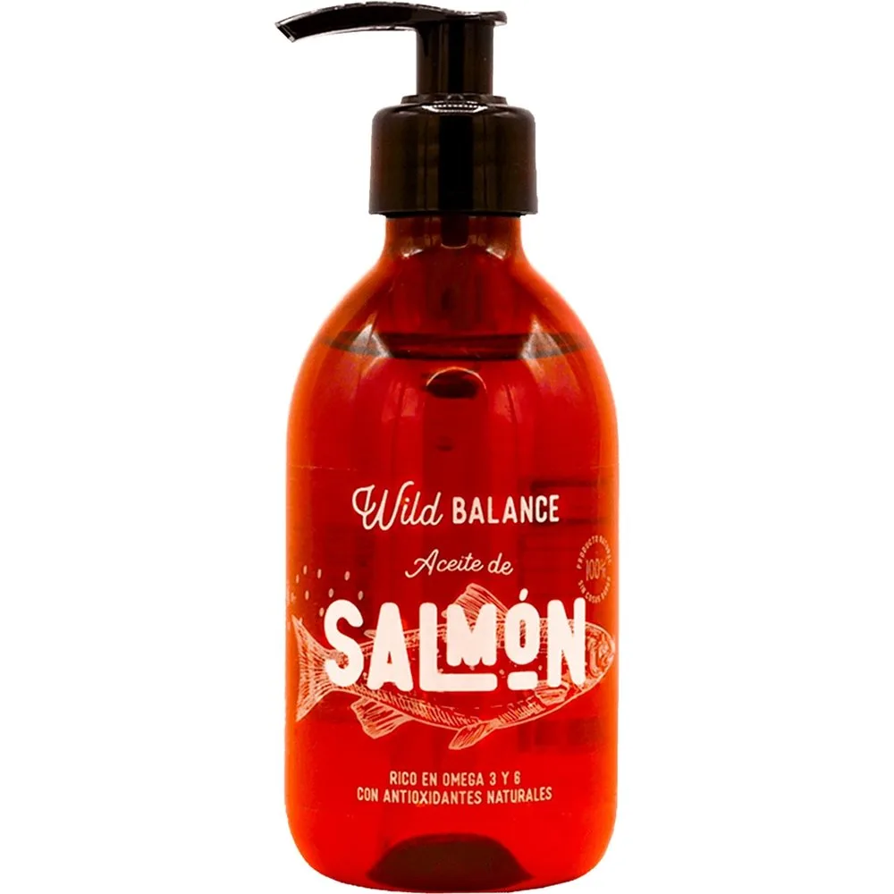 Aceite natural de salmón noruego 250 ml - Wild Balance - FashionsVida