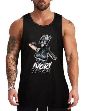 Ivory Towers Crowned Drag Queen Tank Top Solid Basic Tank Top Comfort Breathable Sleeveless - Aliexpress - FashionsVida