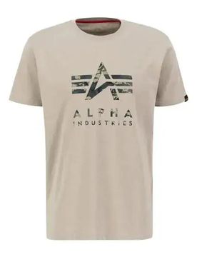 T-Shirt Camo PP - Weiß / S Herren Weiß adult Herren