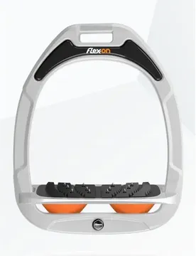 Ultra Grip Steigbügel Weiß/Grau/Orange Green Composite - Blanc - unisex - Size: TU