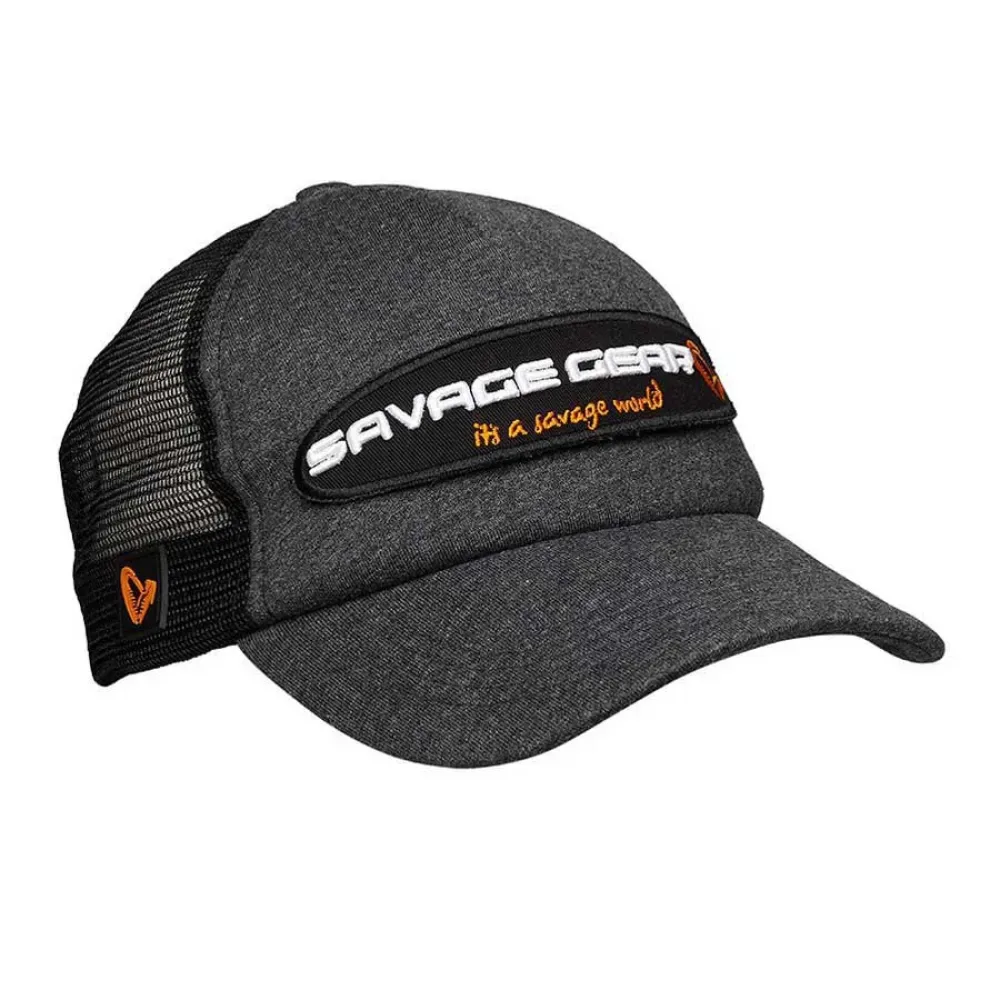 Attitude Cap Grey Melange One Size Men,Women - Savage Gear - FashionsVida