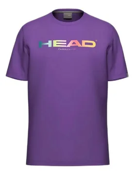 Rainbow Short Sleeve T-shirt Purple 128 cm - Head Racket - FashionsVida