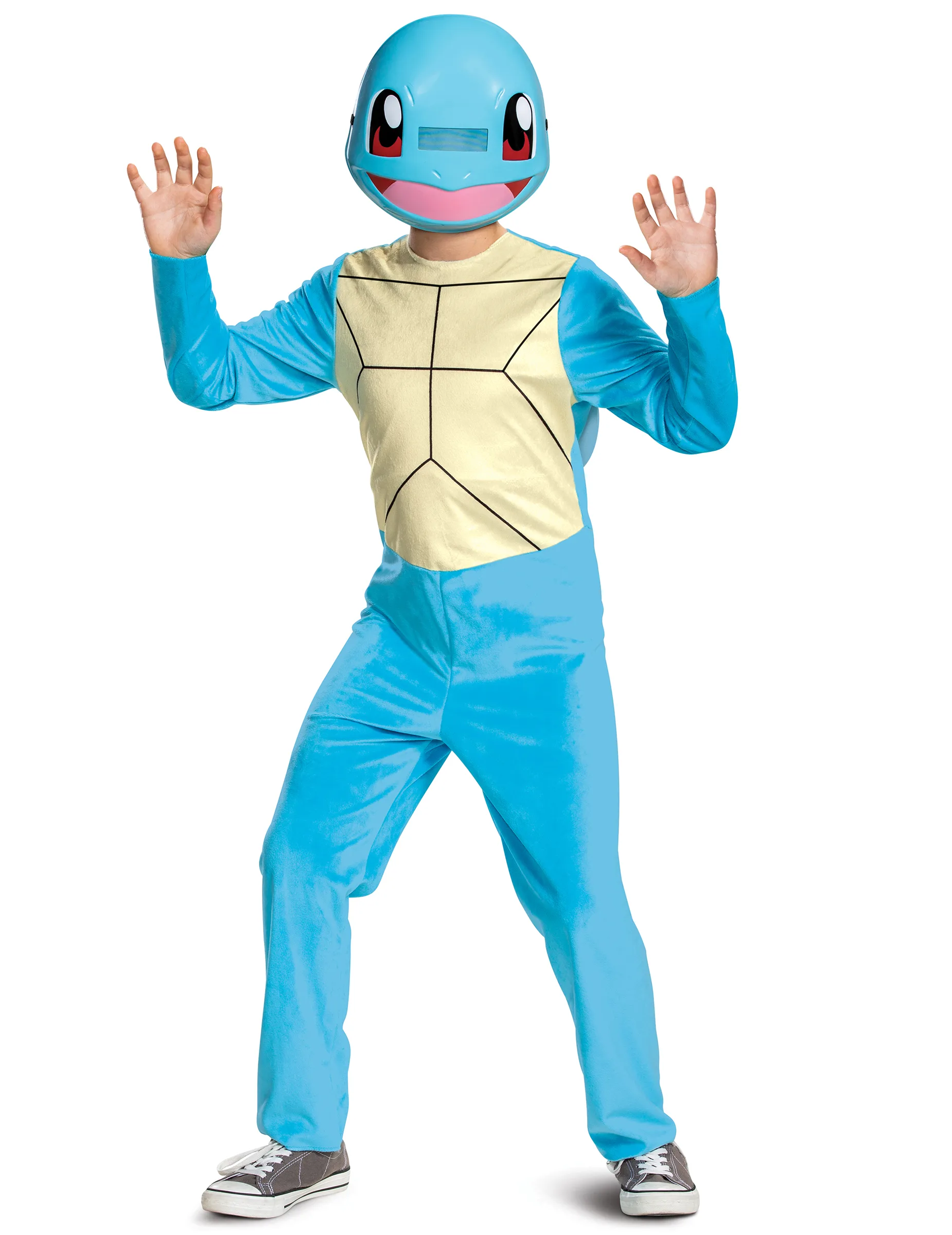Pokemon Kinderkostüm Carapuce hellblau - KARNEVAL-MEGASTORE - FashionsVida