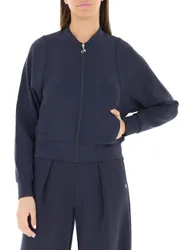 DEHA Felpa con zip BLU SCURO M