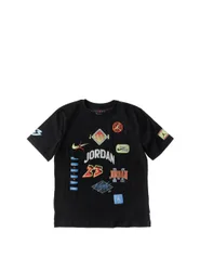 T-shirt girocollo JORDAN NERO 12-13