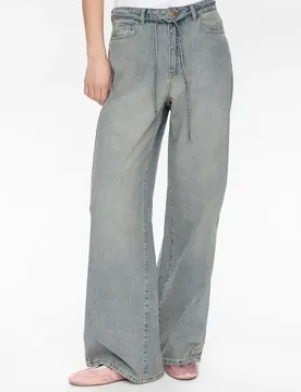 NUBROOKLYN - HR WIDE TINTED JEANS female
