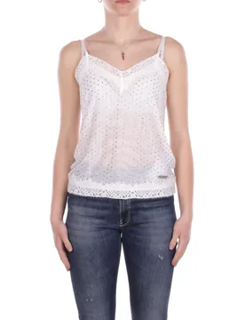 John Richmond Top White - John richmond - FashionsVida