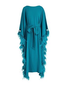 Vestido largo Mujer Verde agua profundo ONESIZE Mujer