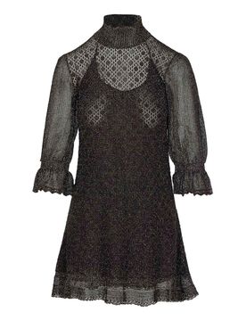 Chloe' Abito in oro nero